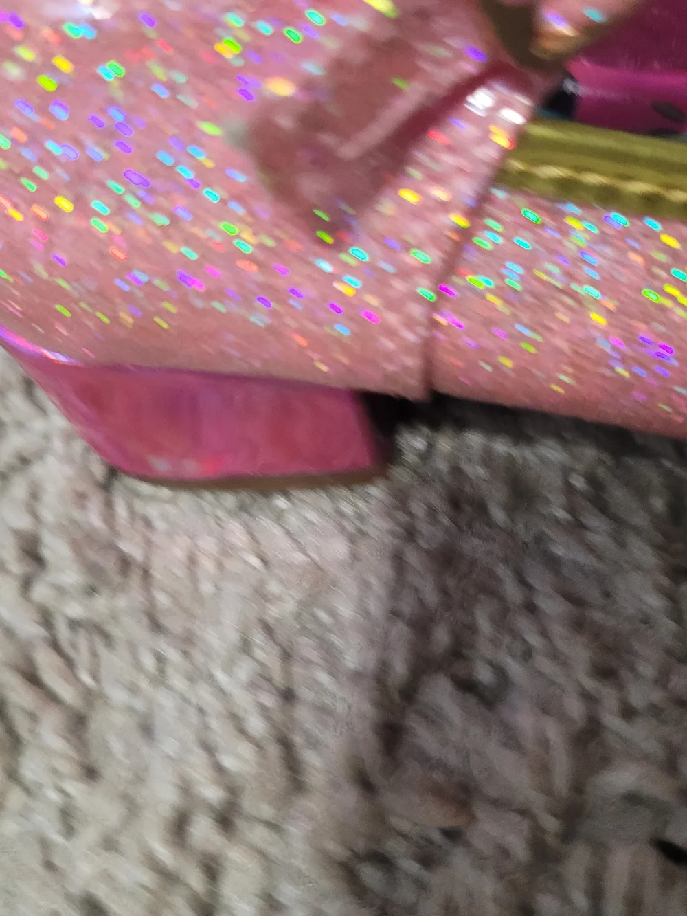 Disney Pink and Gold Princess Bow Dress Shoes